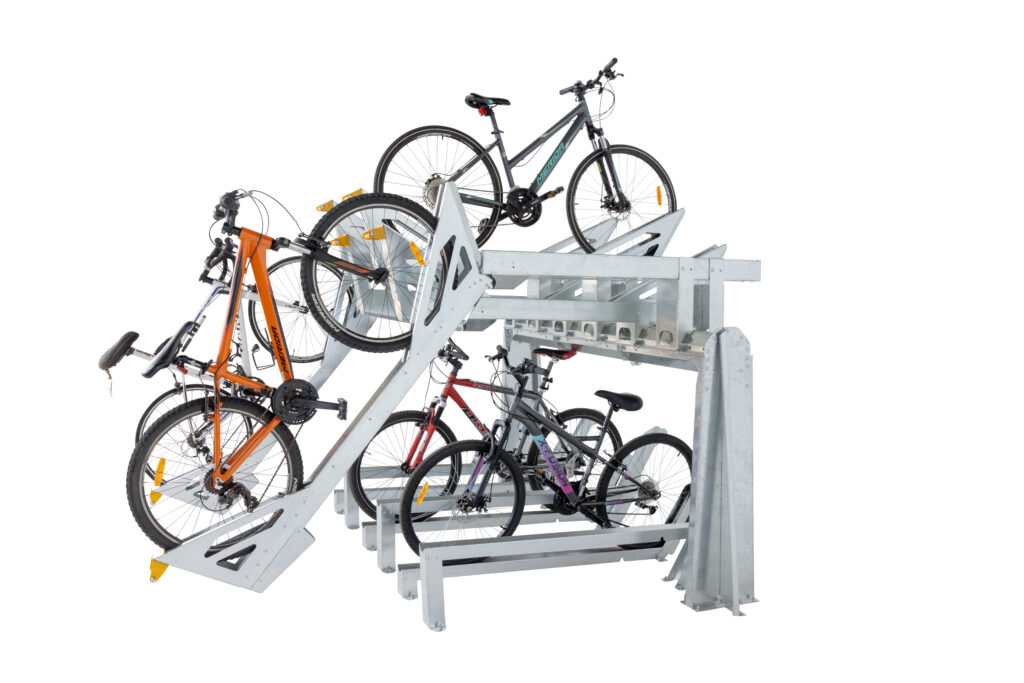 Double-Tier Bike Rack - Velo Pushbike Parking Solutions